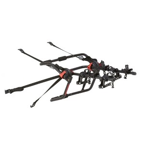 Yakima HangOut Car Trunk Compact Foldable 3 Bicycle Mount Rack Carrier, Black - 1 of 4