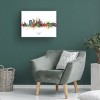 Trademark Fine Art Michael Tompsett 'Bogota Colombia Skyline Named' Canvas Art - 4 of 4