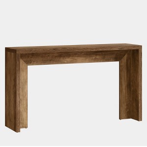 Tribesigns 55.12" Farmhouse Console Table, Narrow Wooden Sofa Table For Entryway, Hallway, Living Room, Foyer - 1 of 4