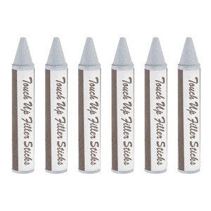 Unique Bargains Waterproof Touch Up Seamless Color Matching Wood Furniture Crayons 6 Pcs 2.64" - 1 of 4