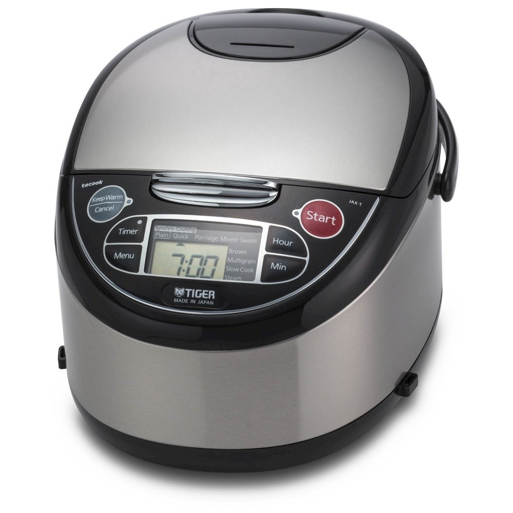 Tiger 5.5 Cup Electric Rice Cooker/Multi-Cooker Silver