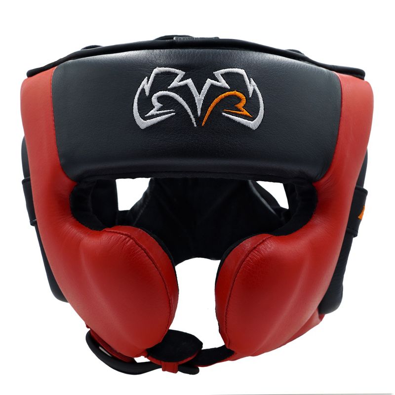 Rival Boxing RHG30 Mexican Training Headgear - Black/Red, 2 of 3