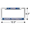 DePaul University Alumni Logo Full Size Standard License Plate Metal Frame - 4 of 4