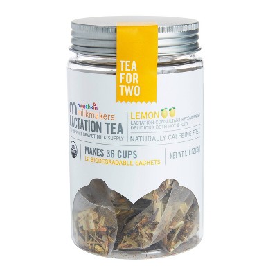 Munchkin Milkmakers Lactation Tea - Lemon - 12ct