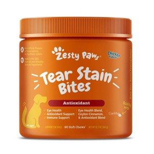 Zesty Paws Tear Stain Supplement - Chicken - 90ct - 1 of 4