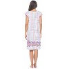 Casual Nights Women's Super Soft Yummy Nightshirt, Short Sleeve Nightgown, Night Dress with Fun Prints & Patterns - 4 of 4