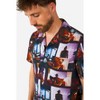 OppoSuits Men's Halloween Shirt - Short Sleeve Hawaiian Shirt - 4 of 4