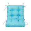 ARTPLAN Outdoor Cushions Seat Back Chair Cushions Wicker Tufted Pillow for Patio Outdoor Furniture - 2 of 4
