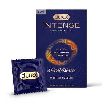 Durex Intense Nitrile Condoms - 24ct