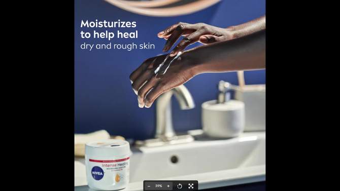NIVEA Intense Healing Body Cream Scented - 13.5oz, 2 of 10, play video