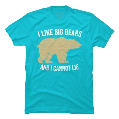 Adult Design By Humans I Like Big Bears And I Cannot Lie Bear Silhouette By Wholesome T-Shirt