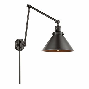 Franklin Restoration - 1 Light Briarcliff Swing Arm Wall Sconce In TraditionalStyle-30 Inches Tall and 10 Inches Wide - 1 of 1