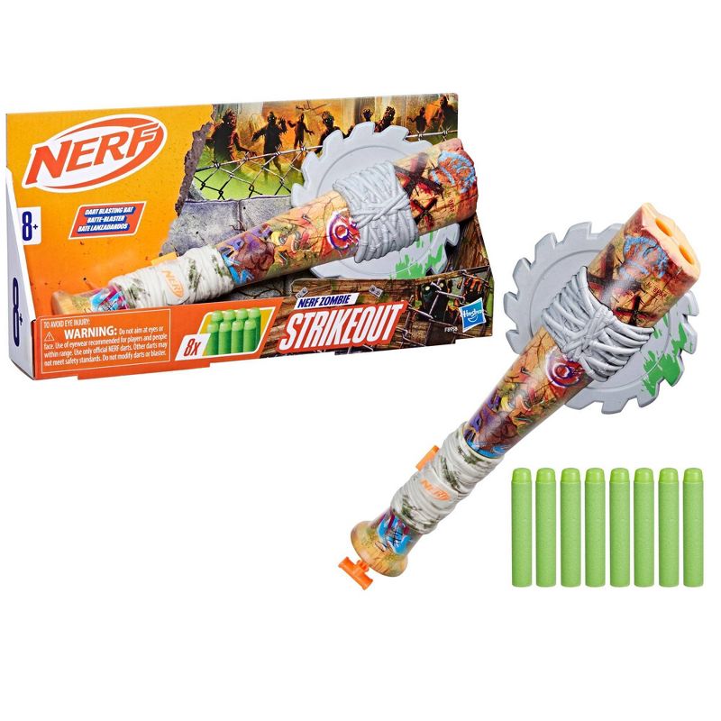 NERF Zombie Strikeout Dart Blaster, 1 of 10