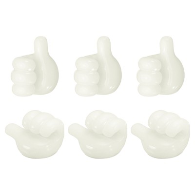 Unique Bargains Cord Holders Cable Clips for Nightstand Plastic Modern Minimalist Cable Clips