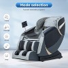 FDW Full Body Shiatsu Massage Chair with Gravity, Air Massage System, Wormwood Therapy, and Bluetooth Speaker - 4 of 4