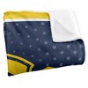 University Of Central Oklahoma Logo Dots Silky 50x60 Blanket, 1 Sided 50x60 - 3 of 4