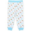 Nickelodeon Toddler Girls' Blue's Clues Rainbow Sleep Raglan Pajama Set White - 3 of 3