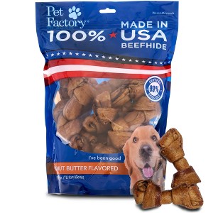 Pet Factory Made in USA Beefhide Bones - 1 of 3