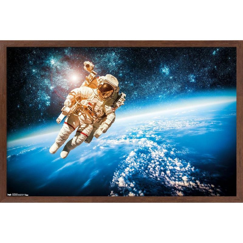 Trends International Space Walk Framed Wall Poster Prints, 1 of 7