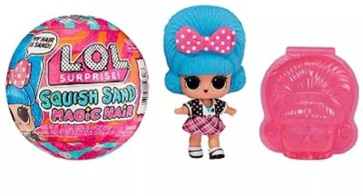 L.o.l. Surprise! Squish Sand Magic Hair Tots With Collectible Doll, Squish  Sand Dolls : Target