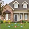 Big Dot of Happiness Colorful Christmas Sweaters - Sweater Lawn Decorations - Outdoor Ugly Sweater Holiday Party Yard Decorations - 10 Piece - 2 of 4