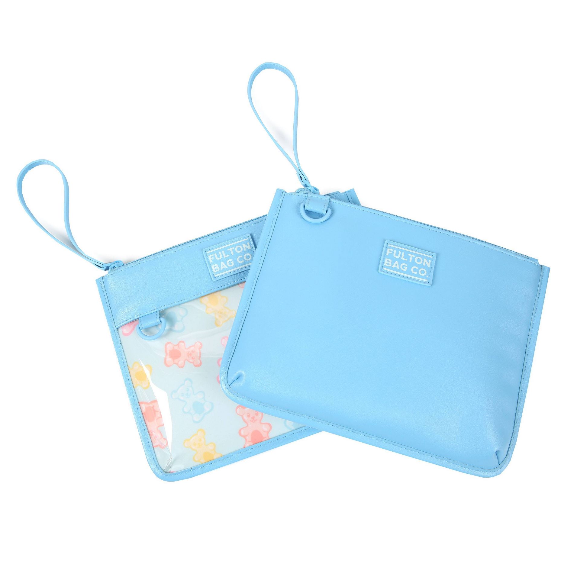 2pk Fulton Bag Co. Leatherette Snack Pouches