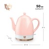 Pinky Up Noelle 1.5 L Ceramic Electric Tea Kettle - 3 of 4