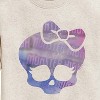 Boys' - Mattel - Monster Skull & Bow Graphic Long Sleeve Fleece Sweatshirt - 2 of 4