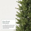 Alpine Pine 6.5ft Christmas Tree Pre-Lit Artificial with 1,489 Branch Tips & 382 Low-Voltage Warm LED Lights, Foldable Stand - 3 of 4