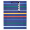 Medium 'Happy Birthday' Striped Gift Bag Purple - Spritz™: Paper, 9.75" Height, 7.75" Width, Birthday Gift Bags - 2 of 3