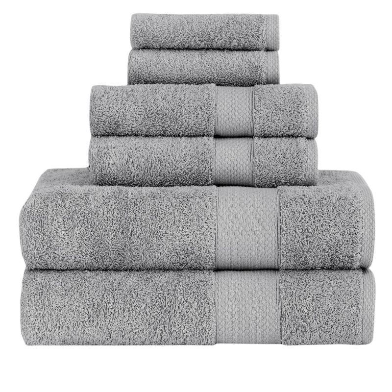 Classic Turkish Towels Set of Eight Madison Collection, 2 bath towels, 2 hand towels, and 2 wash cloths and 2 bath mats, 2 of 6