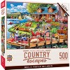 MasterPieces 500 Piece Jigsaw Puzzle - The Secluded Cabin - 15"x21" - 2 of 4