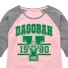 Girls' - Star Wars - Yoda Dagobah 1980 Shirt Tail Raglan Graphic T-shirt - 2 of 4