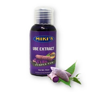 Miki's Real Ube Purple Yam Flavoring Extract 70 ml. / 2.36 Fl Oz. - 1 of 4