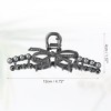 Unique Bargains Cute Faux Pearl Bow Hair Clips and Pins 2 Pcs - 3 of 4