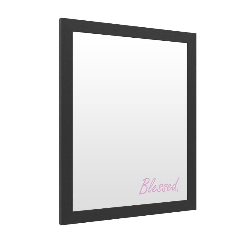 Trademark Fine Art Dry Erase Marker Board with Printed Artwork - ABC 'Blessed Script Pink' White Board, 2 of 6