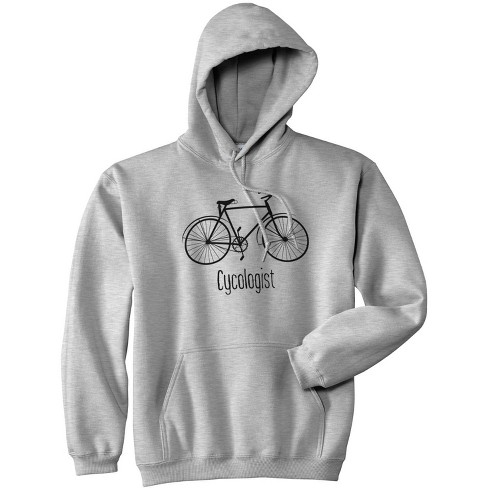 Cycologist Funny Psychology Biking Cyclist Pun Biker Doctor Unisex Hoodie - Crazy Dog Hoodie - image 1 of 4