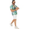 LA LEELA Men's Hawaiian Shirts Short Sleeve Button Down Shirt Mens Summer Shirts Casual Holiday Hawaii Island Shirts for Men Funny - 3 of 4