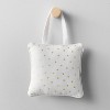 Kids' Tooth Fairy Pillow Blue - Pillowfort™: Star Pattern, Square Shape, Soft Plush, OEKO-TEX Certified - 2 of 4
