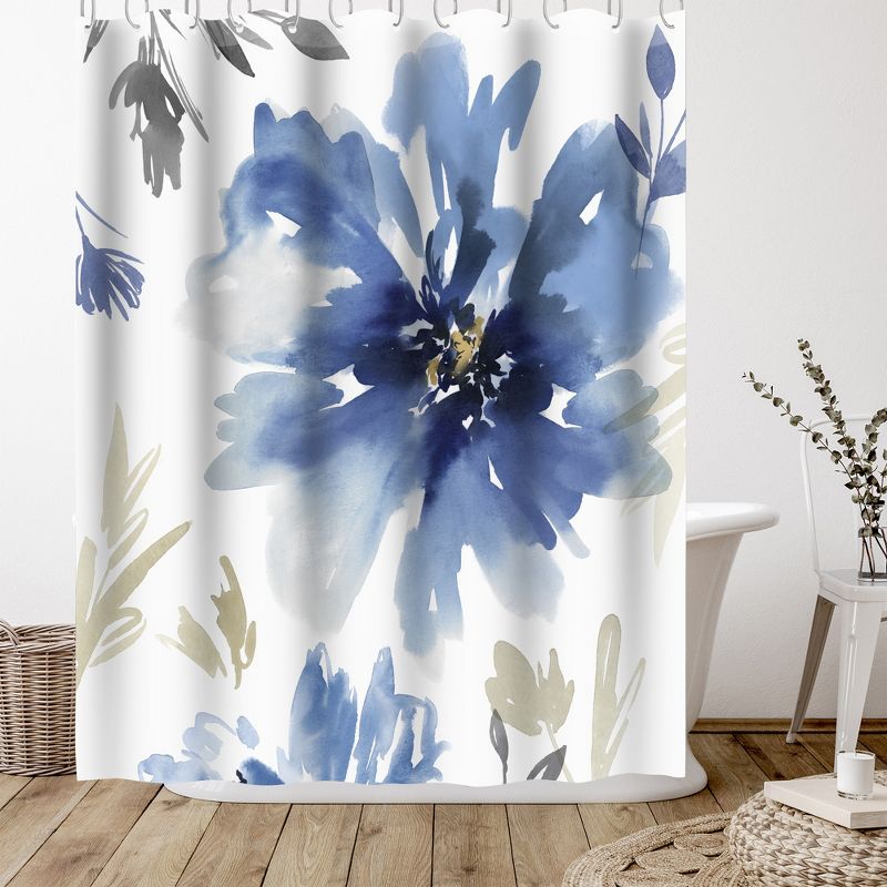 Americanflat 71" x 74" Shower Curtain Style 8 by PI Creative Art - Available in Variety of Styles, 4 of 7