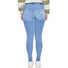YMI Womens Essentials High Rise 5 Pocket Skinny Jeans, Made with Recycled Fibers - 3 of 3