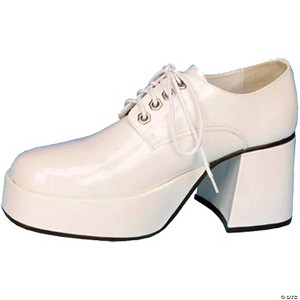 Pleaser Shoes White Patent Platform Shoes - Size 8/9 - 1 of 1