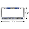 San Jose State Alumni Full Size Standard License Plate Metal Frame - 4 of 4