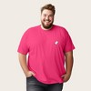 Dalix Ghost Embroidered Soft Cotton Short Sleeve T Shirt Mens - 4 of 4