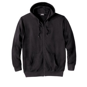 KingSize Men's Big & Tall French Terry Zip-Up Hoodie - 1 of 4