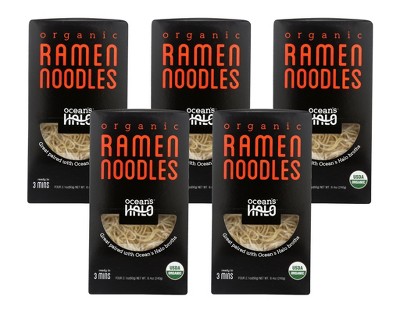 Ocean's Halo Organic Ramen - Case Of 5 8.4 Oz : Target