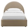 Modway Resort Performance Velvet Arched Round Twin Platform Bed - 4 of 4