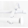 Urbanest Bouton Manhattan 1 inch 3-4 inch Double Drapery Curtain Window Rod Set - 2 of 4