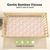 KeaBabies Isla Waterproof Crib Sheets for Boys, Girls, 2pk Baby Fitted Crib Sheet, Waterproof Crib Mattress Protector Sheets - 4 of 4