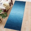 Acekool Washable Area Rug, Modern Geometric Non-Slip Low Pile Stain Resistant Soft Accent Carpet for Living Room Bedroom, Easy Care - 2 of 4